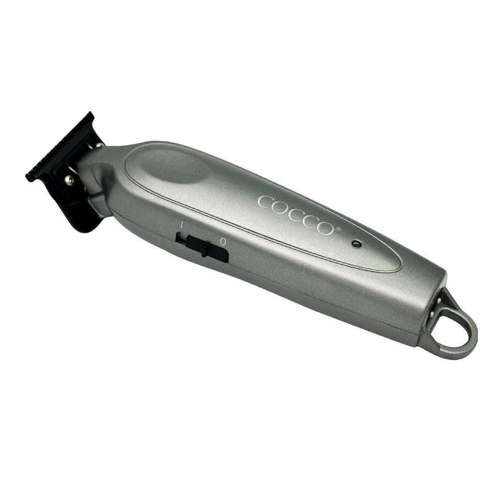 [barber_everything]-Cocco Pro All Metal Hair Trimmer - Gray (Dual Voltage)-Cocco-Barber Everything