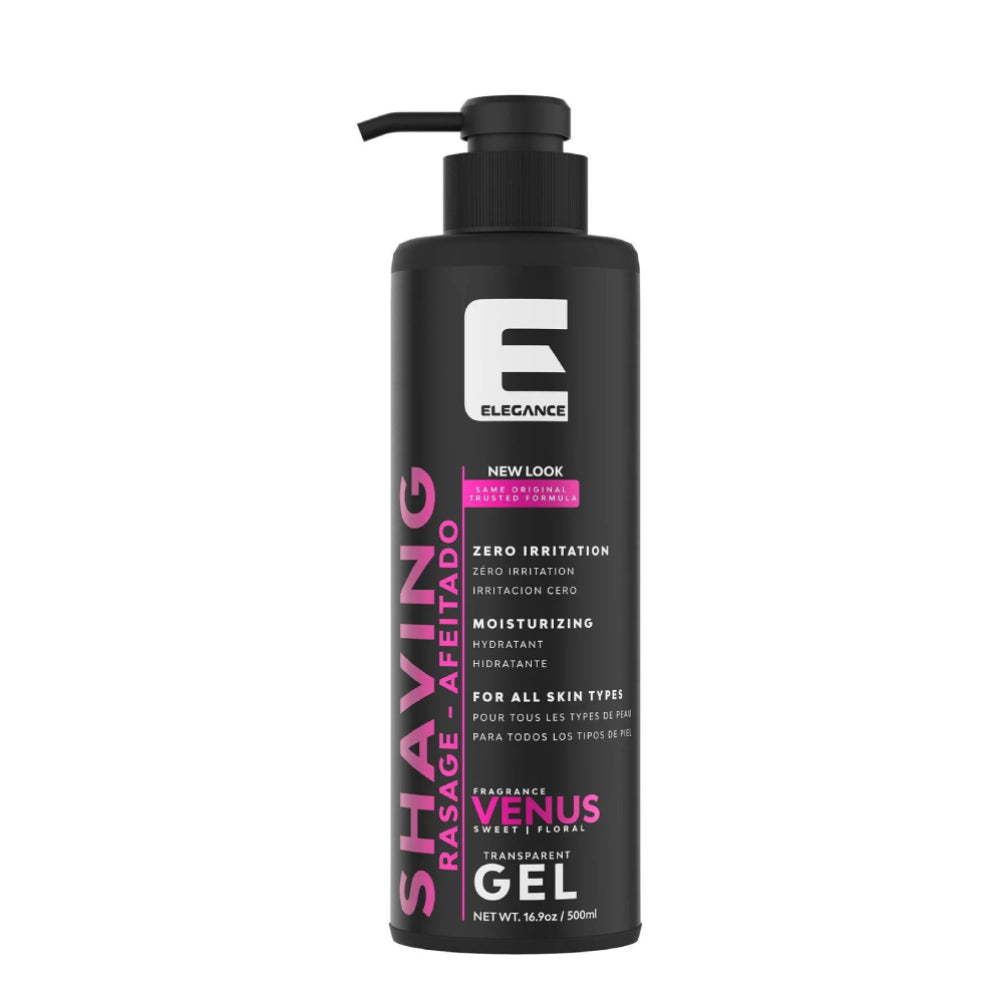 [barber_everything]-Elegance Shaving Gel Venus 16.9oz 500ml-Elegance-Barber Everything