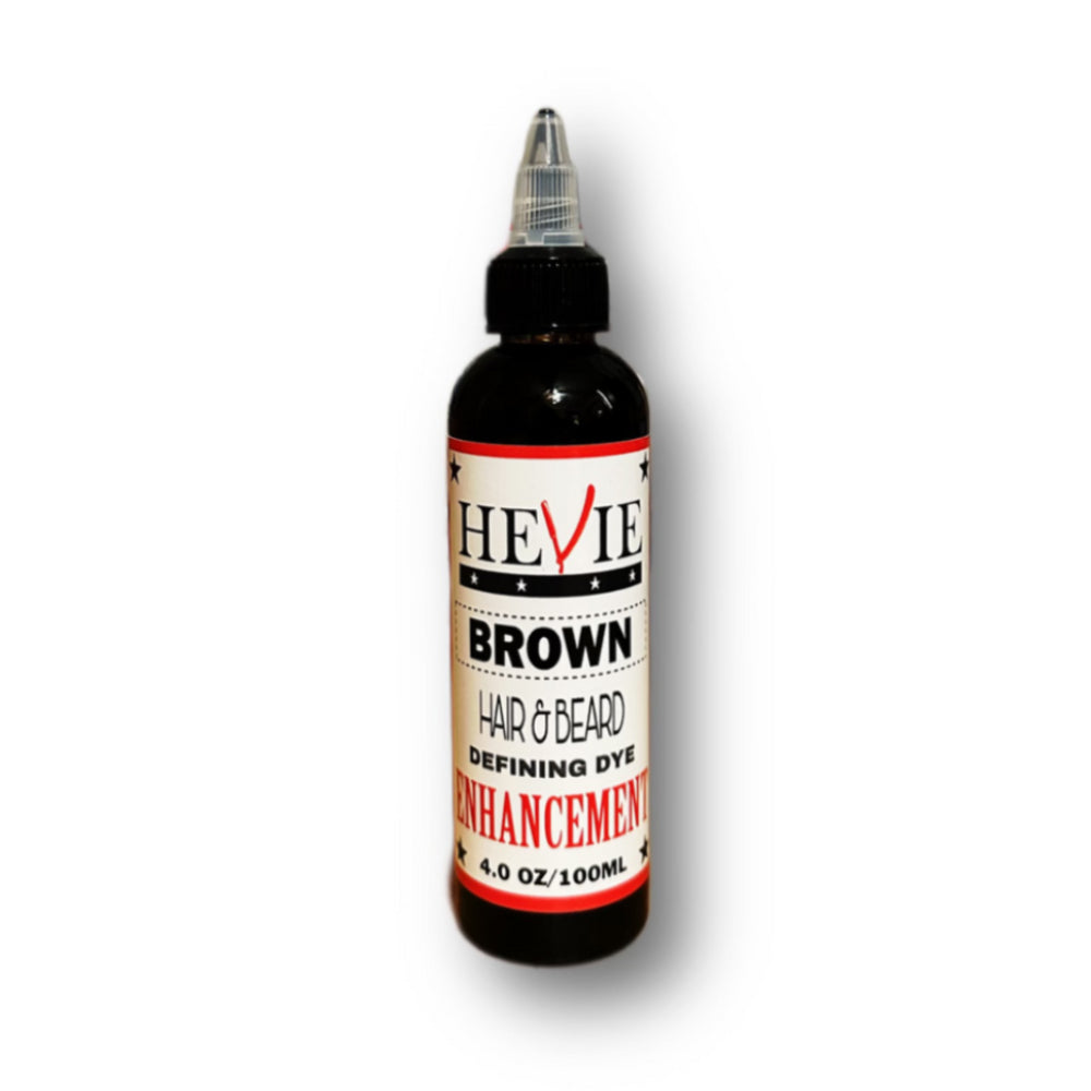 [barber_everything]-Hevie Enhancement Semi-Permanent Beard & Hair Dye (4 OZ)-Hevie-Black / Single-Barber Everything