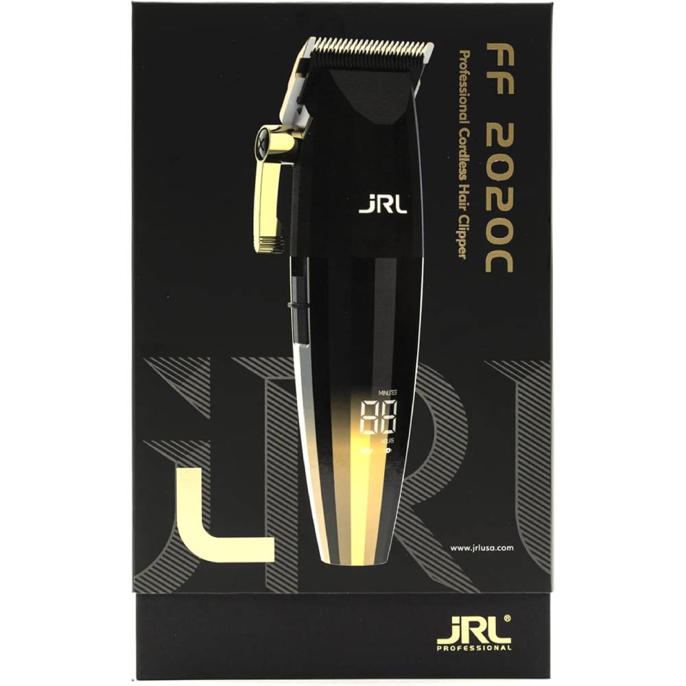 [barber_everything]-JRL FreshFade Gold Cordless Clipper #FF2020C-G-JRL-Barber Everything