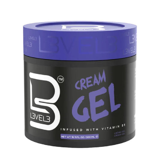[barber_everything]-L3VEL3 Cream Hair Gel-L3VEL3-250ml-Barber Everything