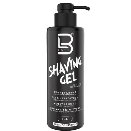 [barber_everything]-L3VEL3 ICE Transparent Shaving Gel - 500 ml-L3VEL3-Barber Everything