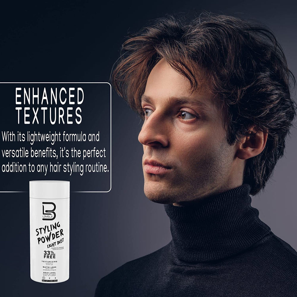 [barber_everything]-L3VEL3 Light Hold Styling Powder-L3VEL3-Barber Everything