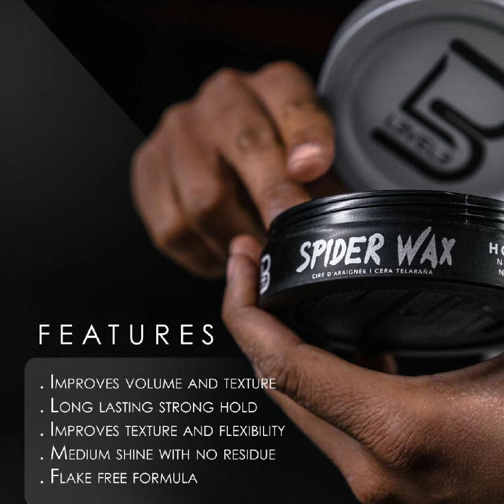 [barber_everything]-L3VEL3 Spider Fiber Texture Wax 150ml-L3VEL3-Barber Everything