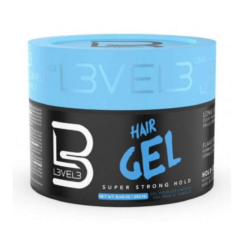 [barber_everything]-L3VEL3 Super Strong Hair Styling Gel-L3VEL3-250ML-Barber Everything