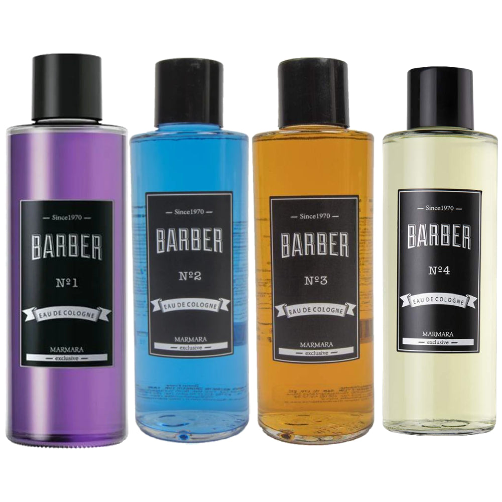 [barber_everything]-Marmara Barber Aftershave Cologne 500ml NO.1 NO.2 NO.3 NO.4 (Bundle)-Marmara-Barber Everything