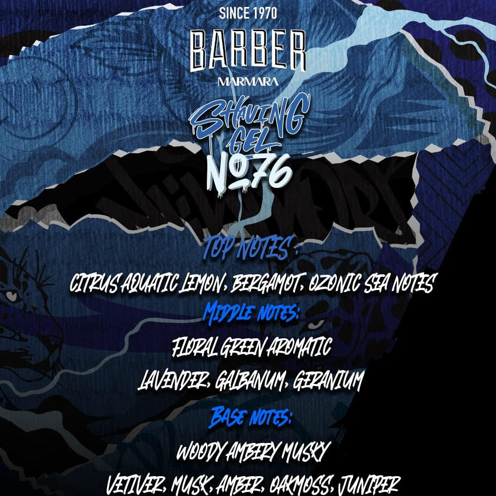 [barber_everything]-Marmara Barber Shaving Gel #76 (1000ml)-Marmara-Barber Everything