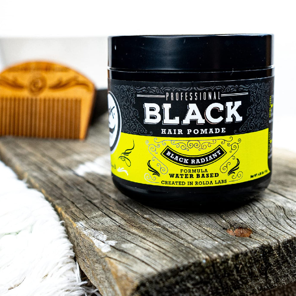 [barber_everything]-Rolda Hair Pomade "Black" Medium Hold & Shine-Rolda-Barber Everything