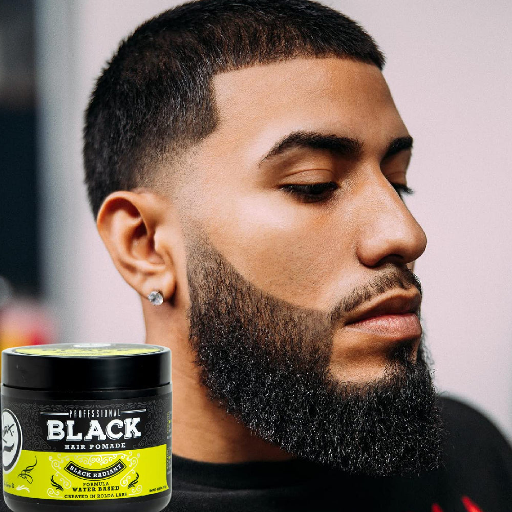 [barber_everything]-Rolda Hair Pomade "Black" Medium Hold & Shine-Rolda-Barber Everything