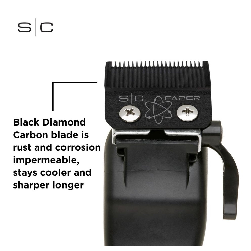 [barber_everything]-StyleCraft Black Diamond DLC Fusion Fixed FAPER Clipper Replacement Blade (SCFFBDB)-StyleCraft-Barber Everything