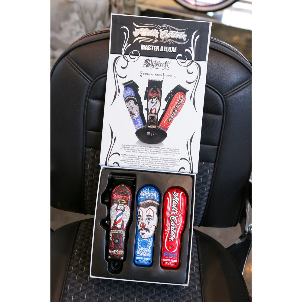 [barber_everything]-StyleCraft Limited Edition Mister Cartoon Rebel Cordless Clipper-StyleCraft-Barber Everything