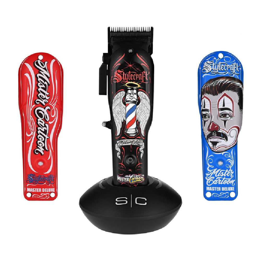 [barber_everything]-StyleCraft Limited Edition Mister Cartoon Rebel Cordless Clipper-StyleCraft-Barber Everything
