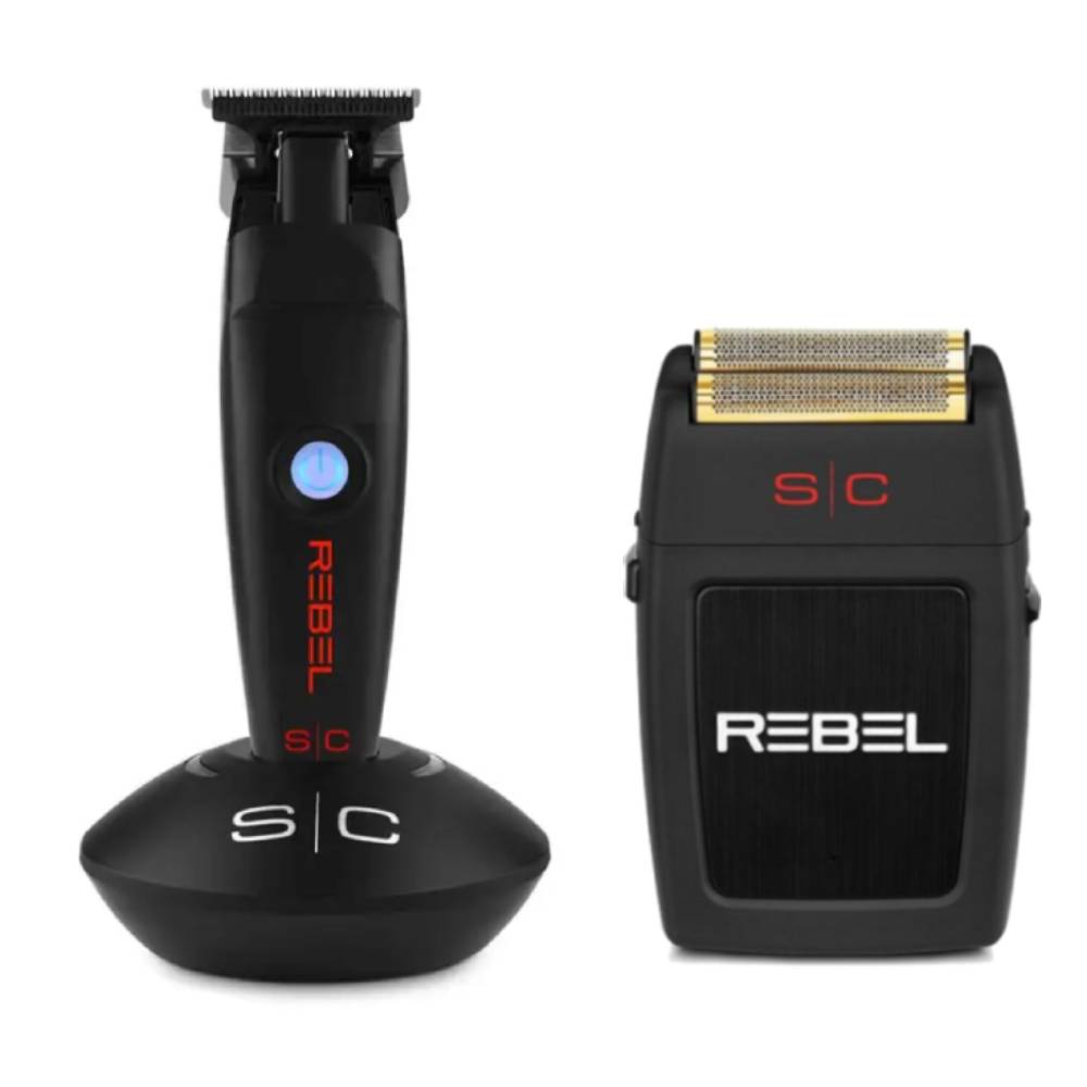 [barber_everything]-StyleCraft Rebel Cordless Trimmer + Rebel Shaver (Combo)-StyleCraft-Barber Everything