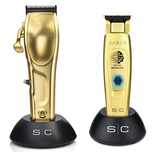 [barber_everything]-StyleCraft Saber Cordless Clipper + StyleCraft Saber Trimmer (Combo)-Health & Beauty > Shaving & Hair Removal > Electric Shaving & Hair Removal > Clippers & Trimmers-StyleCraft-Barber Everything