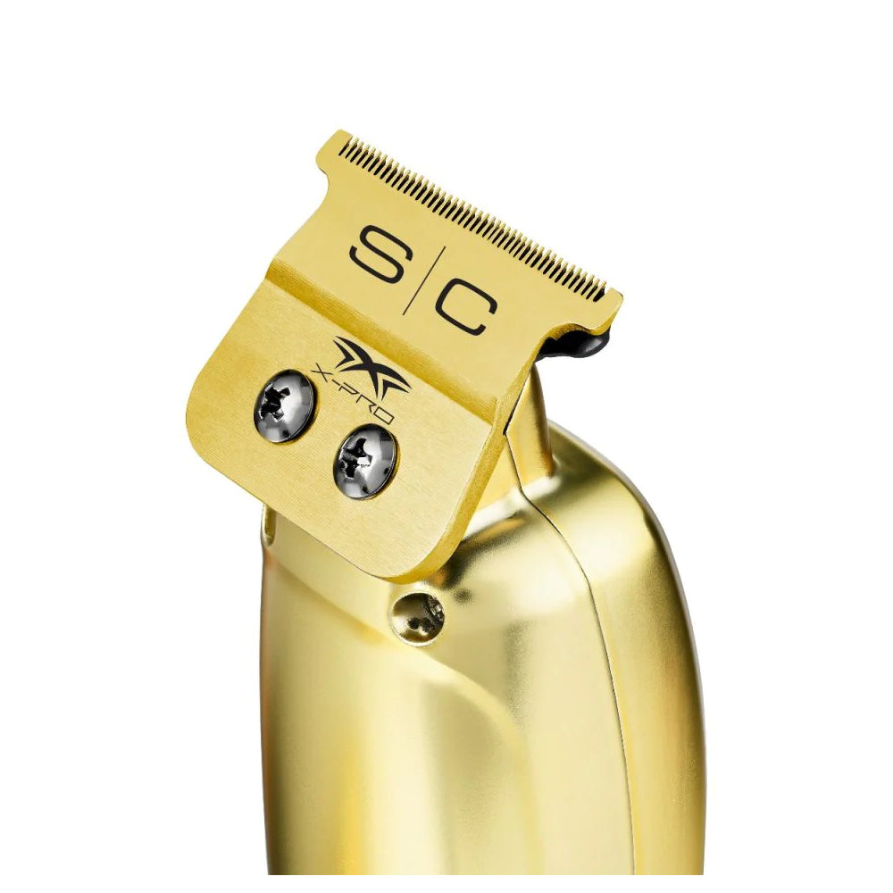 [barber_everything]-StyleCraft Saber Full Metal Body Digital Brushless Motor Cordless Trimmer-StyleCraft-Gold-Barber Everything