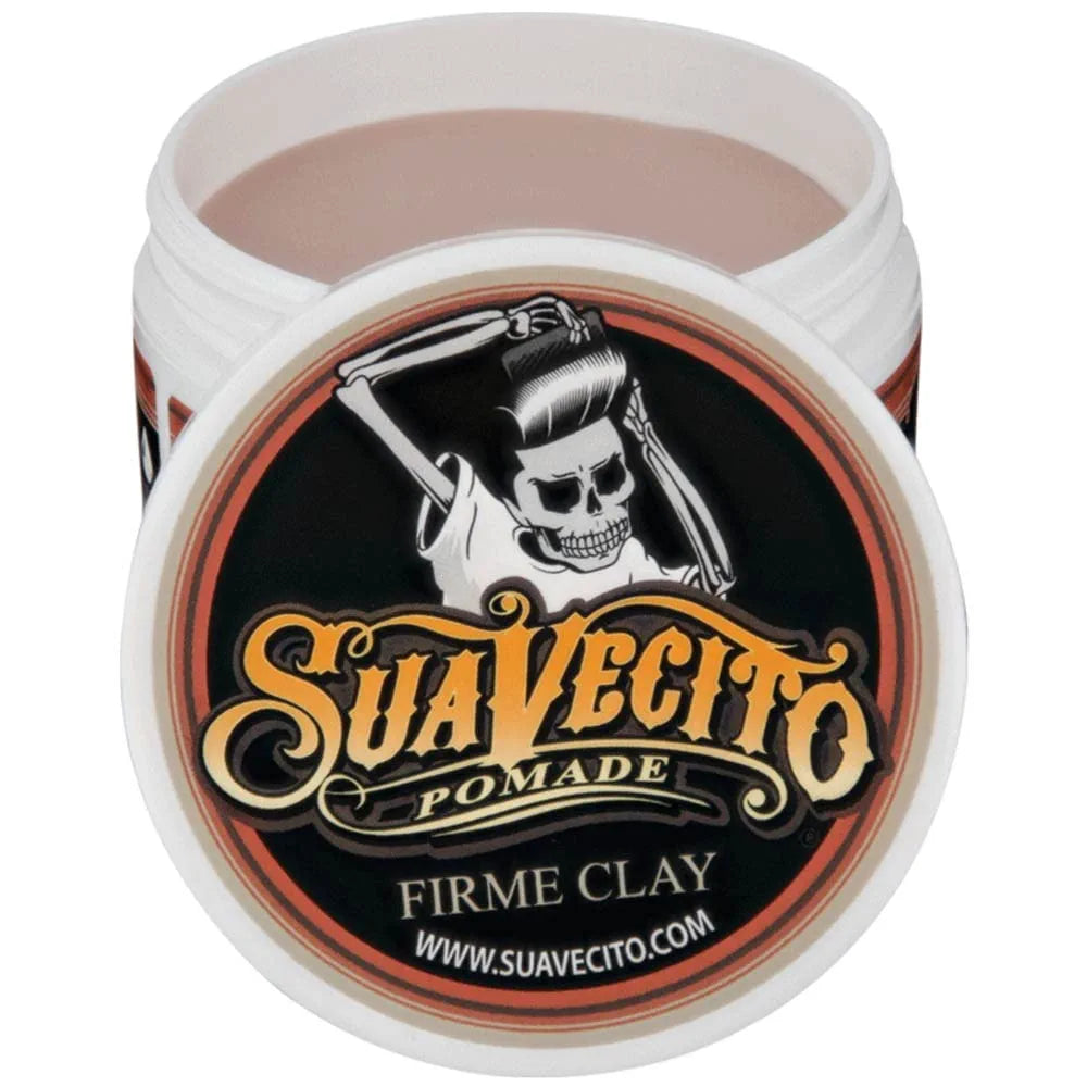 [barber_everything]-Suavecito Pomade Firme Clay 4oz-Suavecito-Barber Everything