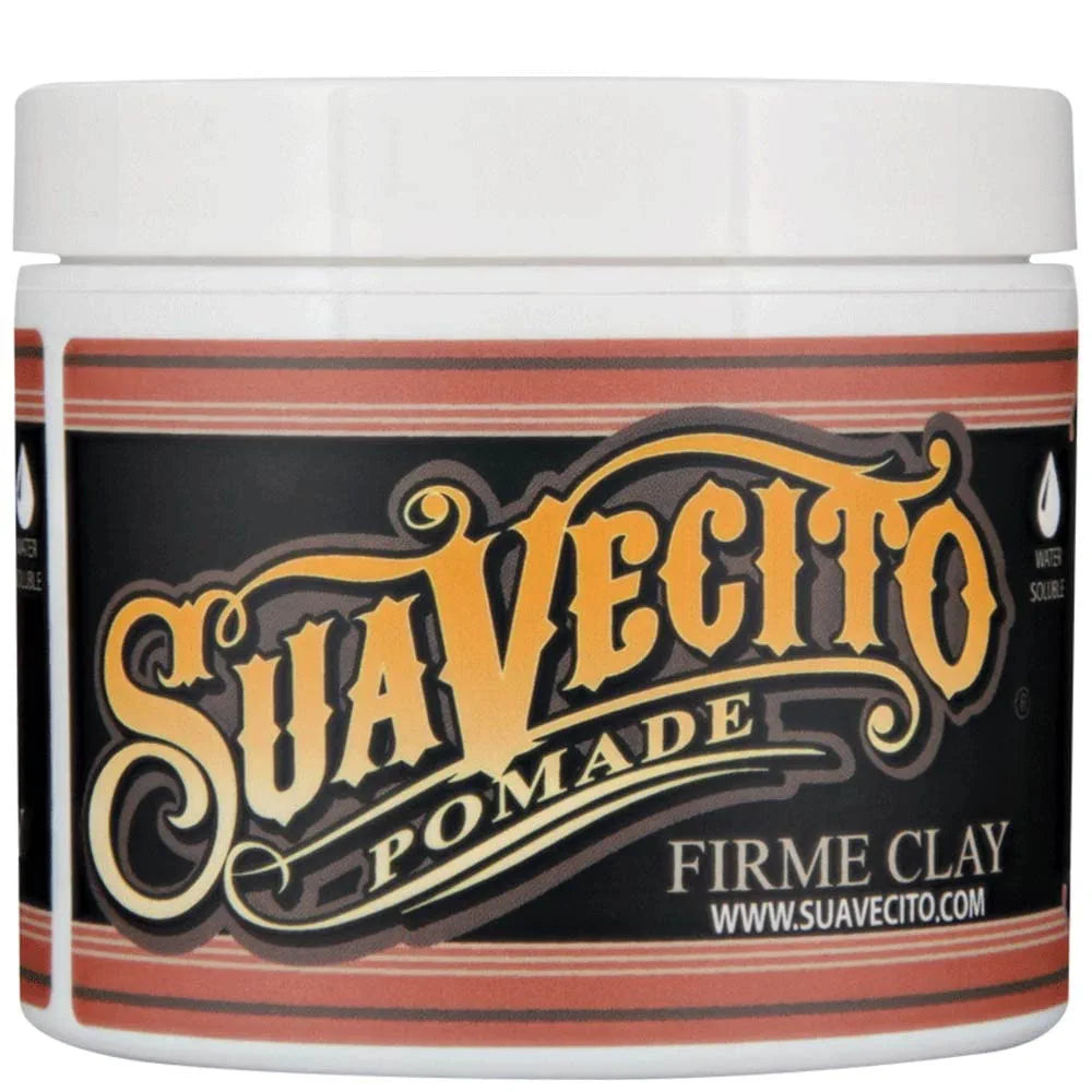 [barber_everything]-Suavecito Pomade Firme Clay 4oz-Suavecito-Barber Everything