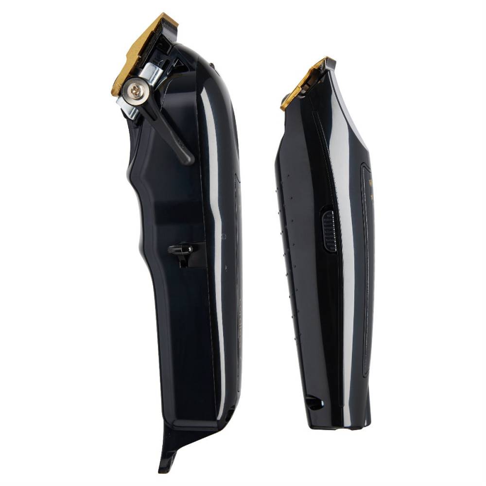 [barber_everything]-Wahl 5-Star Black/Gold Cordless Barber Combo – Cordless Magic Clip & Cordless Detailer #3025397-Wahl-Barber Everything