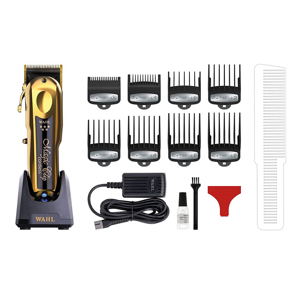 [barber_everything]-Wahl 5 Star Gold Cordless Magic Clip Clipper-Wahl-Barber Everything