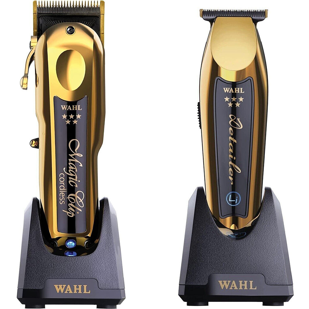 [barber_everything]-Wahl Magic Clipper Gold & Wahl Detailer Li Gold (Combo)-Wahl-Barber Everything