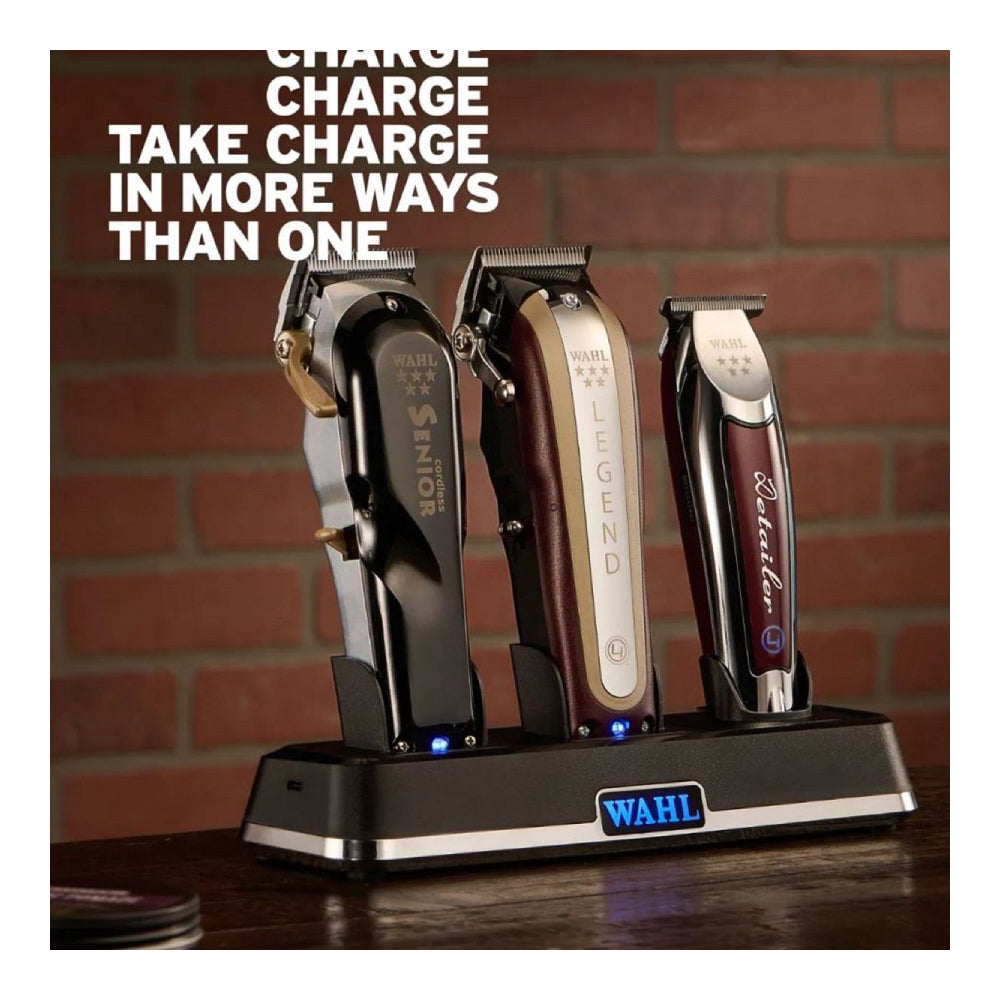 [barber_everything]-Wahl Power Station - Multi-Charge 3 Tools At Once-Wahl-Barber Everything