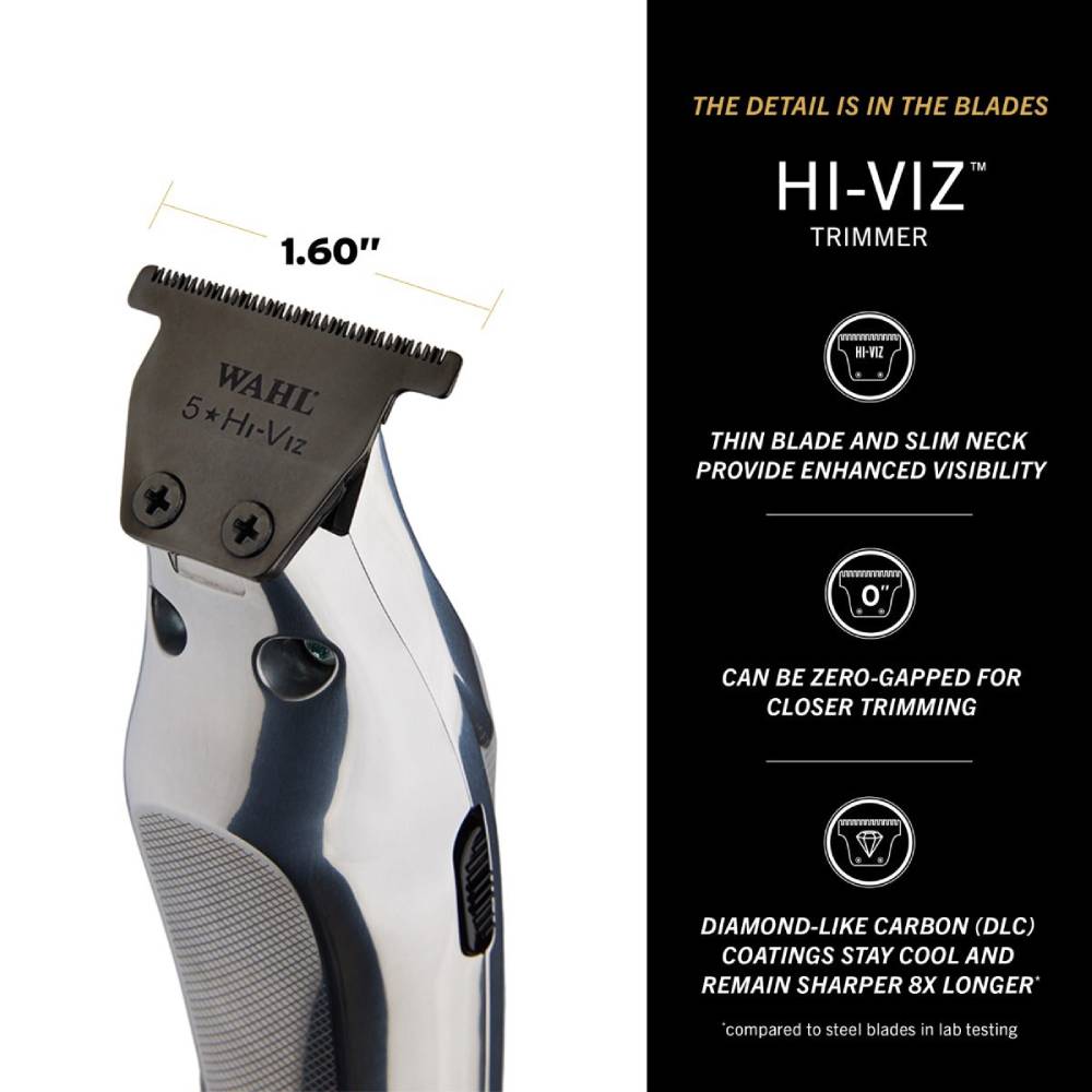 [barber_everything]-Wahl Professional Hi-Viz Cord/Cordless Trimmer-Wahl-Barber Everything