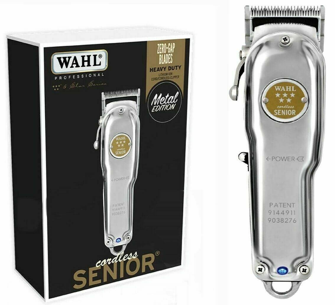 [barber_everything]-Wahl Professional Senior Cordless Clipper Metal Edition-Hair Clippers & Trimmers-Wahl-Barber Everything