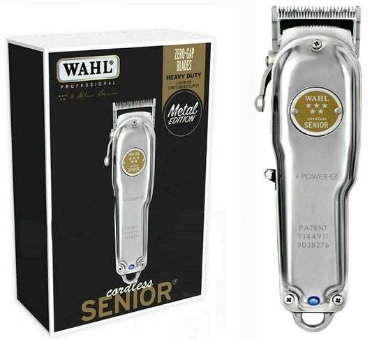 [barber_everything]-Wahl Professional Senior Cordless Clipper Metal Edition-Hair Clippers & Trimmers-Wahl-Barber Everything