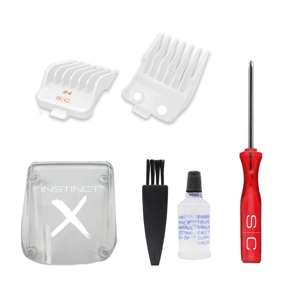 StyleCraft Instinct-X Cordless Hair Clipper w/ Vector Motor & Intuitive Torque Control (SC608M)