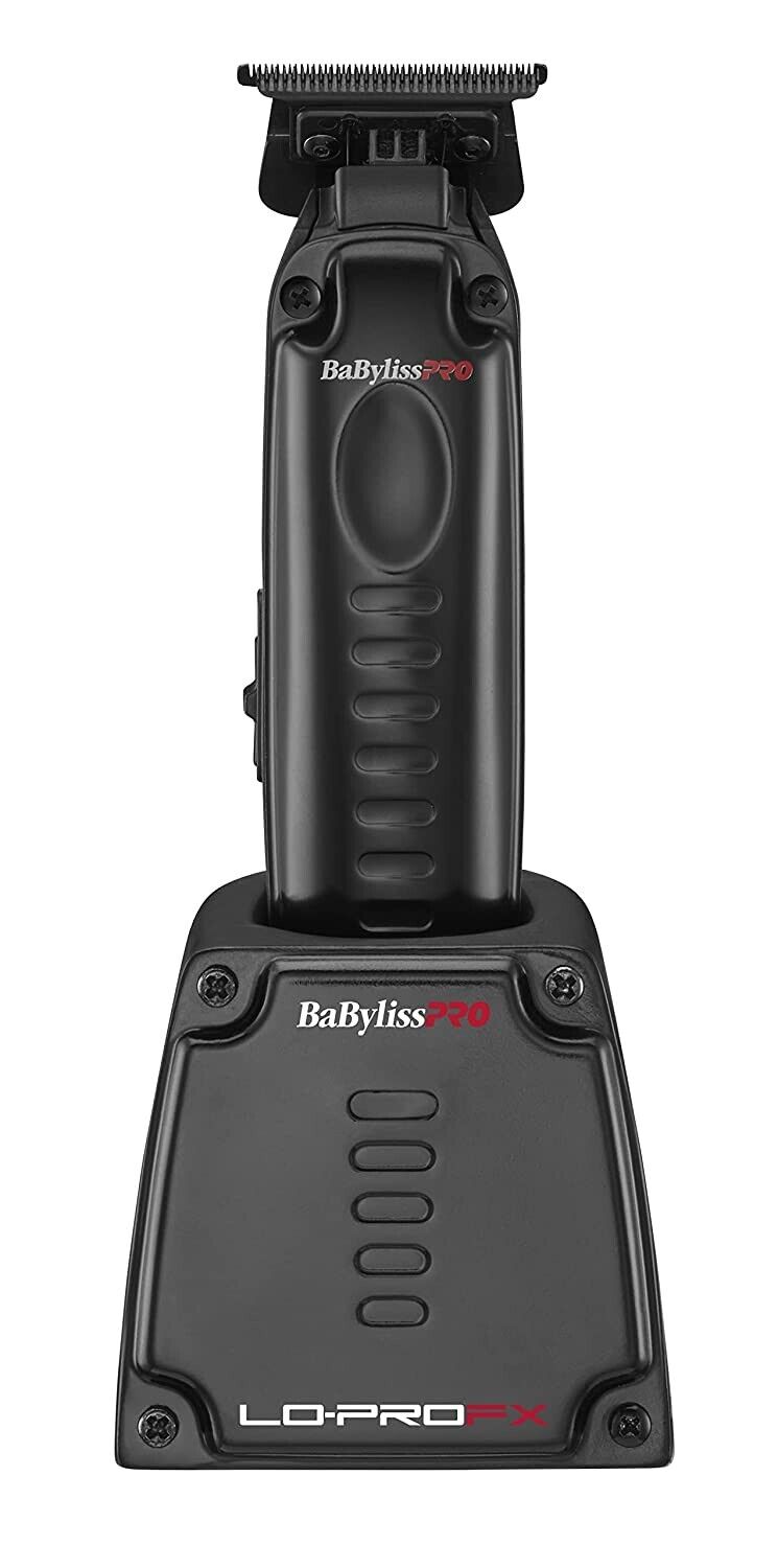 BaByliss Lo Pro Clipper (FX825) + Trimmer (FX726) + Charging Bases (Combo)